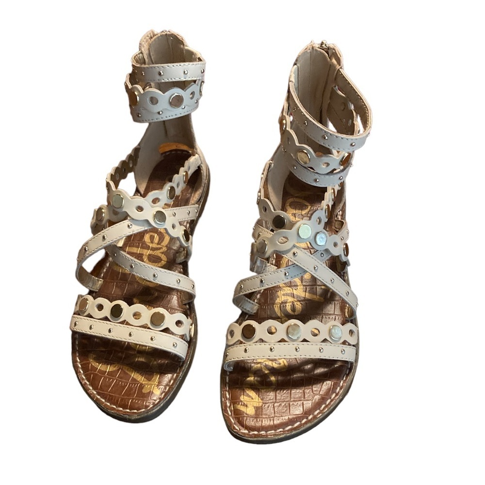 SAM EDELMAN Studded Gladiator Sandal - size 7.5 - Picture 4 of 10